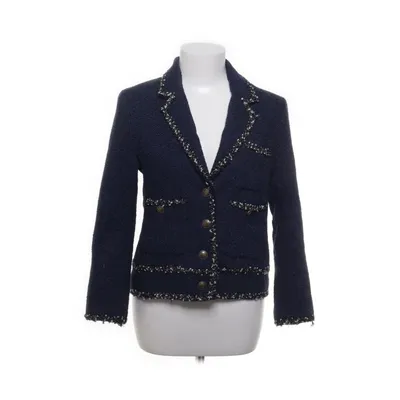 Blazer (Blauw) van Zara Woman Katoen, Polyester, Wol
