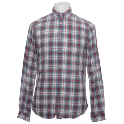 Button down shirt (Blue, Red, White) from Ben Sherman Cotton