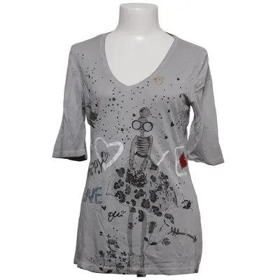 T-shirt (Gray) from Oui Cotton, Modal