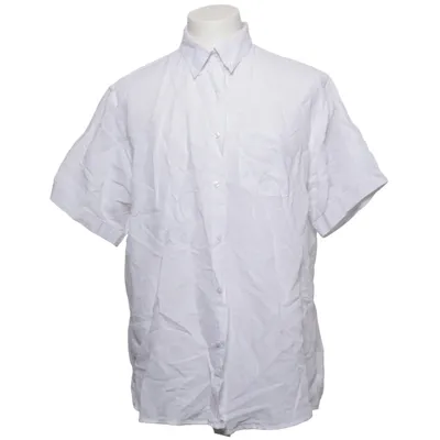 Short sleeve shirt (White) from Franco Bettoni Cotton, Linen