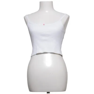 Crop top (Wit) van Brandy Melville