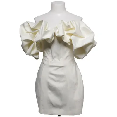 Robe de cocktail (Blanc) de House of CB Élasthane, Polyester