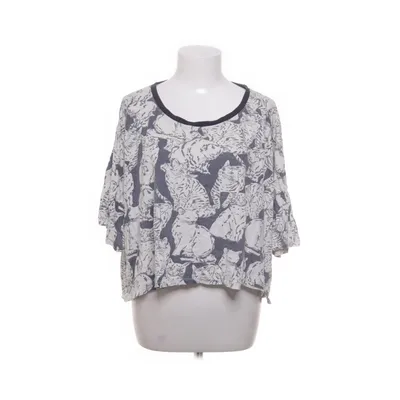 Crop top (Grå, Hvid, Flerfarvet) fra Dedicated