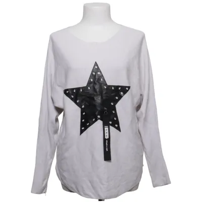 Sweater (White, Black) from Les Étoiles Claires Cashmere