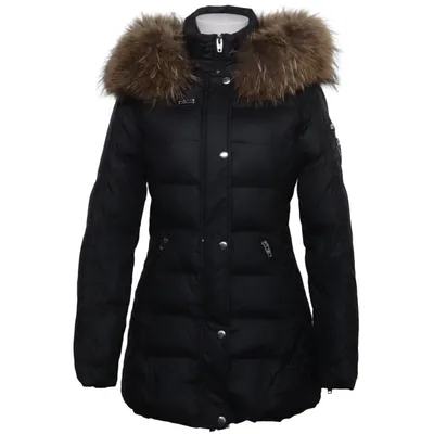 Doudoune longue (Noir) de Rockandblue