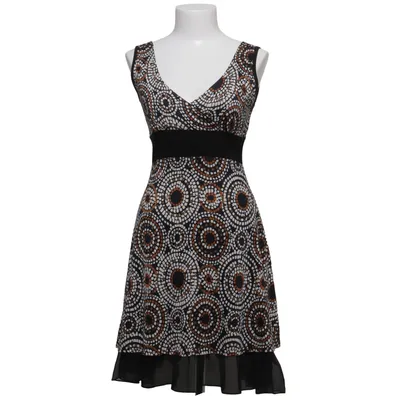 Dress (Black, White, Brown) from Savann Elastane, Polyester