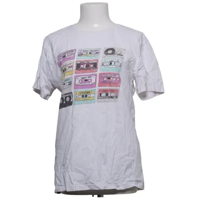 T-shirt (Hvid, Flerfarvet) fra Dedicated Bomuld