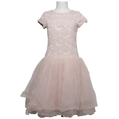 Cocktail dress (Pink) from Monnalisa Acetate, Polyamide, Polyester