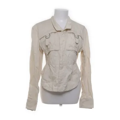 Denim jacket (Beige) from H&M Studio Lyocell, Linen, Polyester