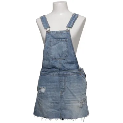 Dungaree dress (Blue) from Super Down