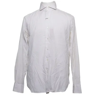 Chemise (Blanc) de Alessandro Gherardi Coton, Élasthane, Nylon