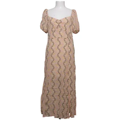 Långklänning (Beige, Flerfärgad) från Second Female Viskos
