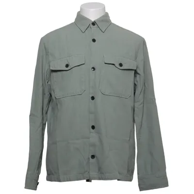 Oberhemd (Grün) von Premium by Jack & Jones Baumwolle, Leinen