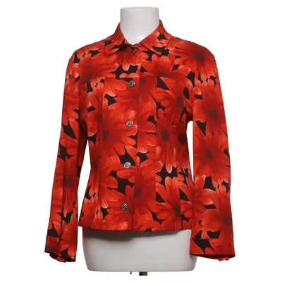 Jacket (Red, Black) from Cerruti 1881 Cotton, Elastane