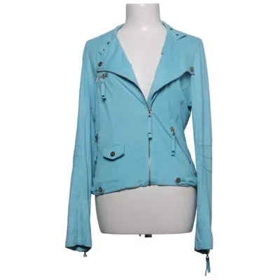 Bikerjack (Blauw) van Ambika Elastaan, Polyester