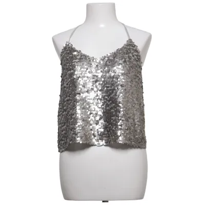 Tank Top (Silver) from Hollister California Modal, Polyamide