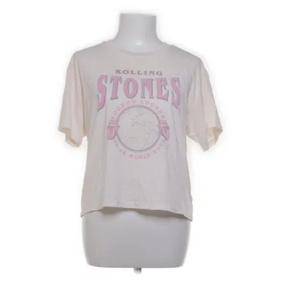 T-shirt (Beige, Rosa) från The Rolling Stones Bomull, Polyester, Viskos