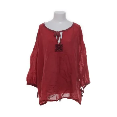 Blouse (Red) from Gudrun Sjödén Cotton, Linen