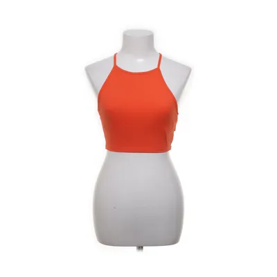 Halter neck top (Orange) from Tiffosi Elastane