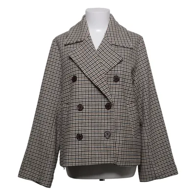 Sømandsjakke (Brun, Hvid, Sort) fra Object Polyester