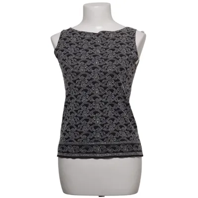 Top (Sort, Sølv) fra Hennes Collection Bomuld, Metallfiber, Polyamid