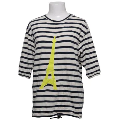 T-shirt (Blå, Hvid) fra Moss Copenhagen Bomuld