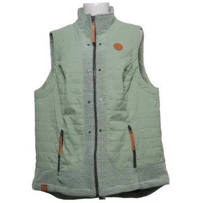 Outer vest (Green) from Collection L. Polyester