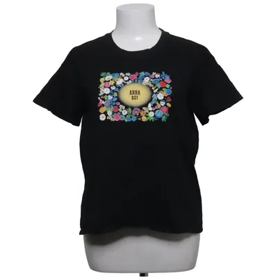 T-shirt (Schwarz, Mehrfarbig) von Uniqlo x Anna Sui Baumwolle