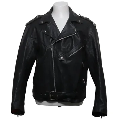 Biker jacket (Black) from 4Bikers Leather, Polyester