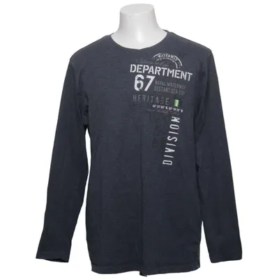 Lange mouwen shirt (Grijs) van Reward Katoen, Polyester