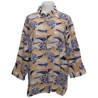 Blus (Blå, Beige, Flerfärgad) från Soda Collection Bomull, Linne, Viskos
