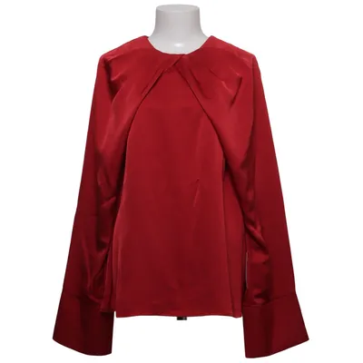 Bluse (Rød) fra By Malina Genanvendt polyester
