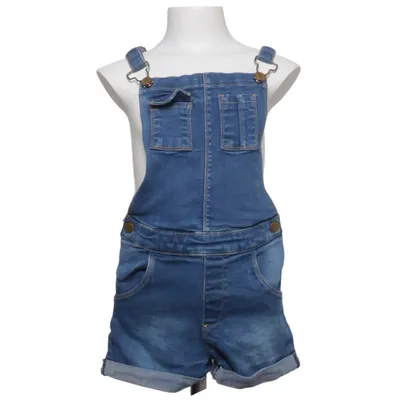 Dungarees (Blue) from Knot So Bad Cotton, Elastane
