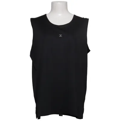 Tanktop (Zwart) van New England Elastaan, Viscose
