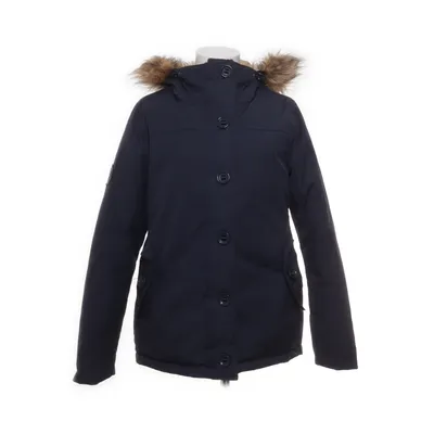 Down jacket (Blue) from Race Marine Cotton, Down, Polyamide, Polyester
