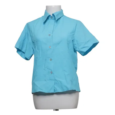 Kortärmad skjorta (Blå) från Snap Bomull, Polyester