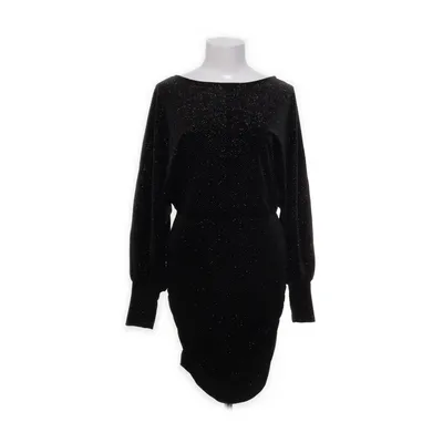 Cocktailklänning (Svart, Flerfärgad) från Gina Tricot Elastan, Polyester