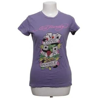 T-shirt (Lila) från Ed Hardy Bomull