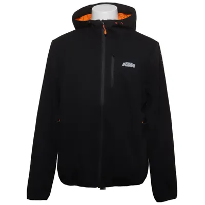 Outdoor jacket (Black, Orange) from KTM Polyester