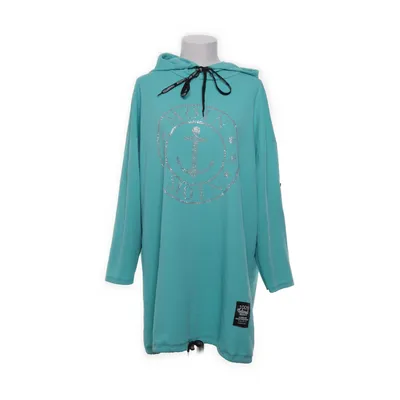 Huvtröja (Turkos) från New Style Elastan, Viskos