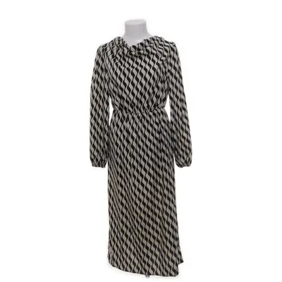 Maxi dress (Black, White) from Yujie Clothing Polyester