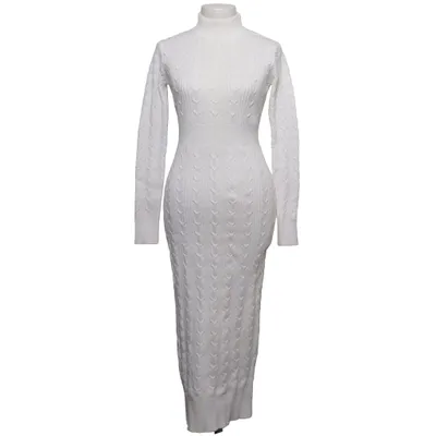 Turtleneck dress (White) from SkyLar Rose Polyamide, Polyester, Viscose