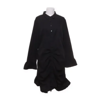 Shirt dress (Black) from Boohoo Polyester