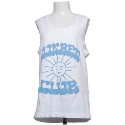 Tanktop (Wit, Blauw) van Nikben