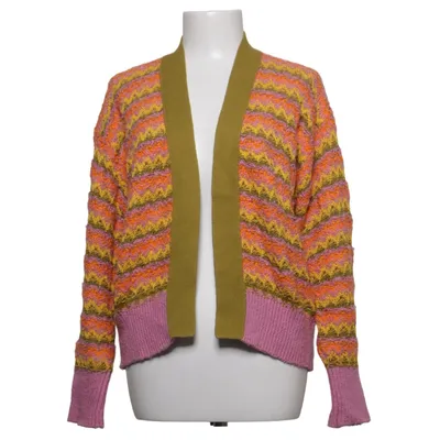 Cardigan (Rose, Vert, Jaune) de Odeeh Coton, Élasthane, Chanvre, Polyamide