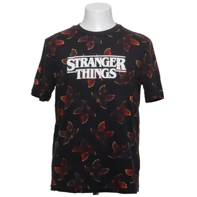 T-shirt (Zwart, Meerkleurig) van Stranger Things x H&M Katoen