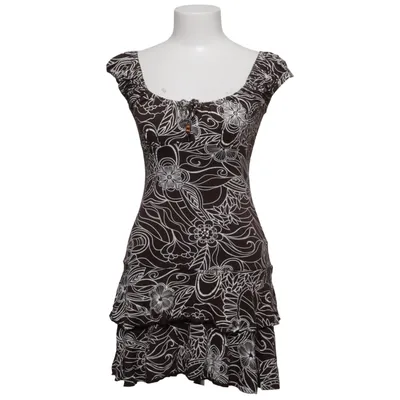 Dress (Brown, White) from Jane Norman Elastane, Viscose