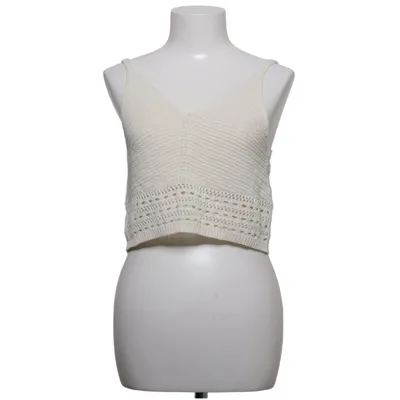 Crop top (Beige) from Lindex Cotton, Linen