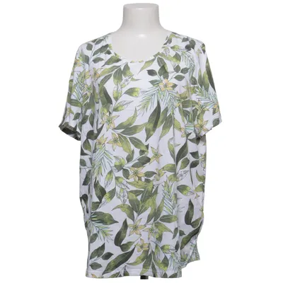 T-shirt (White, Green, Yellow) from Olsen Cotton