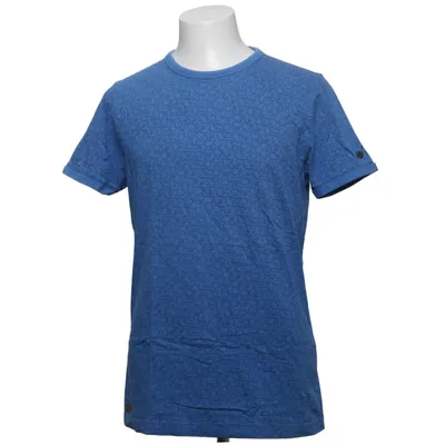 T-shirt (Blauw) van Cast Iron Katoen